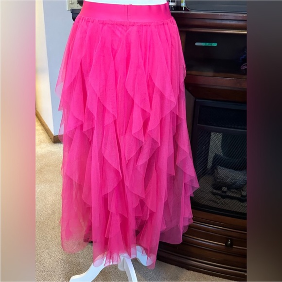 Sincerely Jules Barbie Pink Ruffle Tulle Skirt - Picture 6 of 16